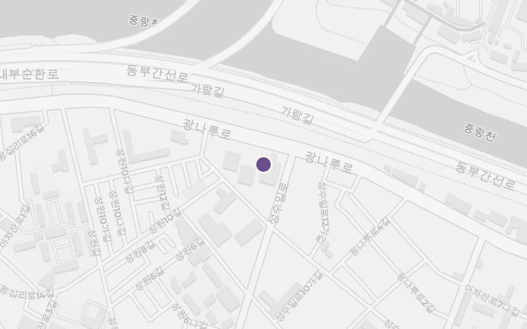 Map of The video artist's studio today
