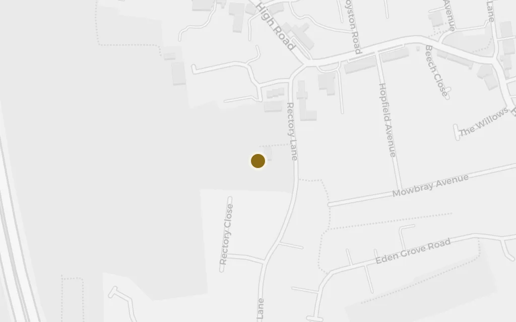 Map of Byfleet: the advance and the artilleryman today