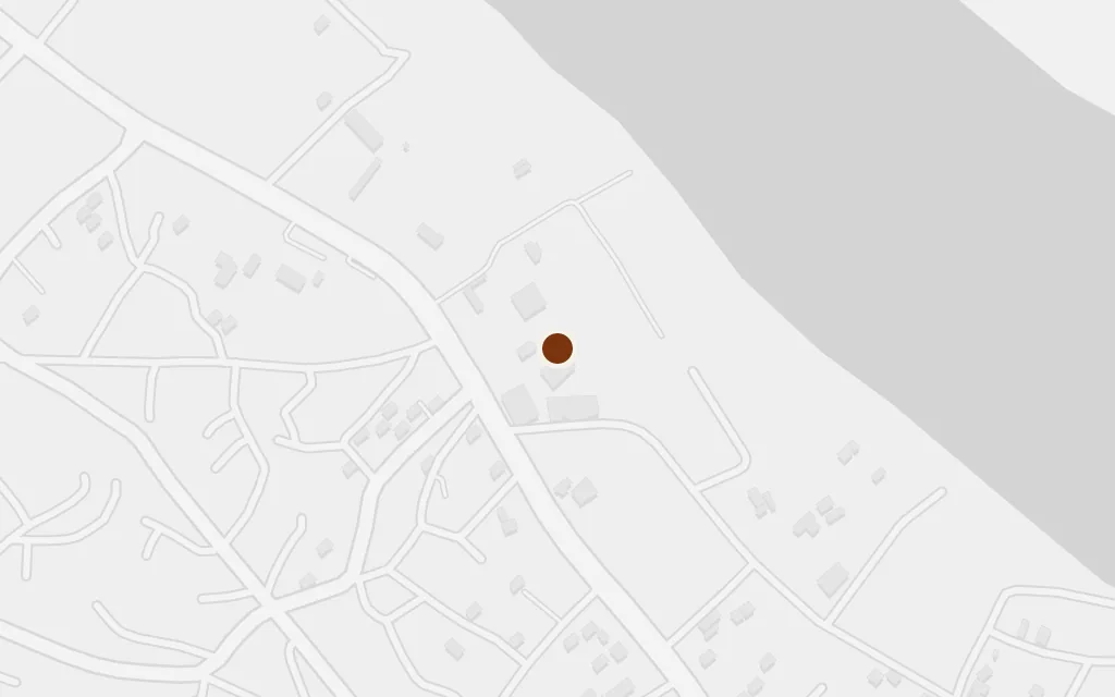 Map of Mungo Park House, Asaba today