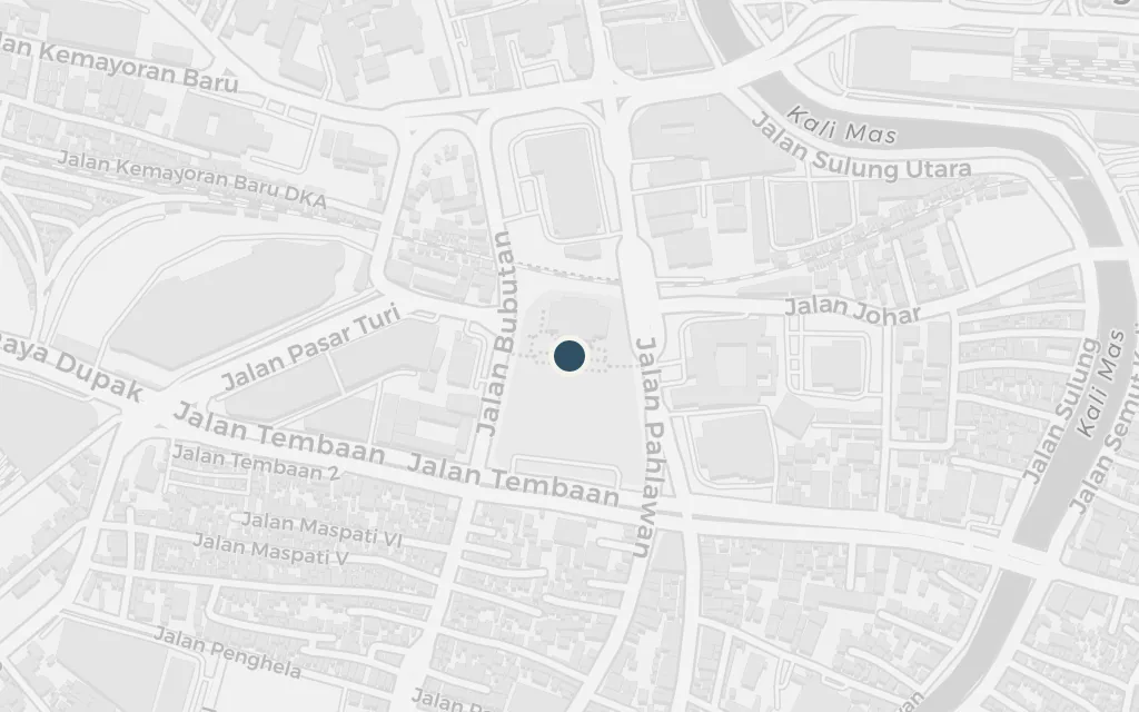 Map of The colonial courts today