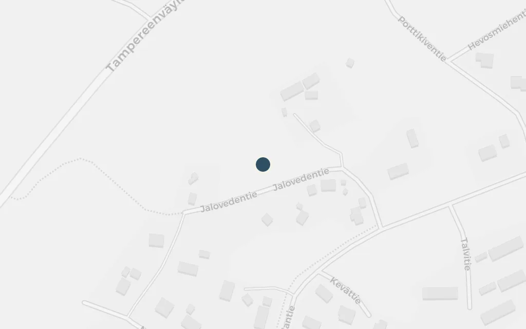 Map of The parsonage today
