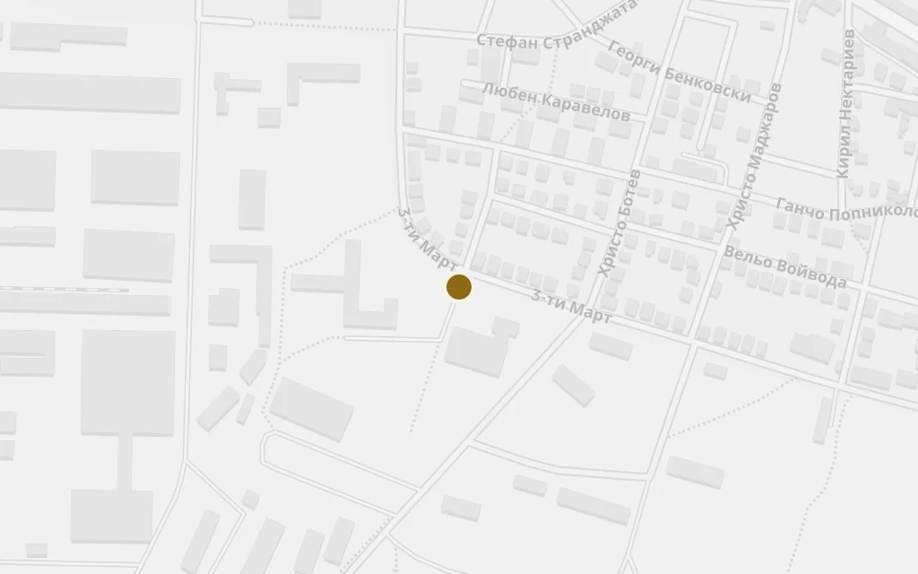 Map of The school (Rada) today