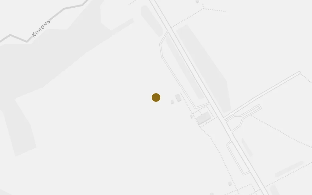 Map of Borodino today