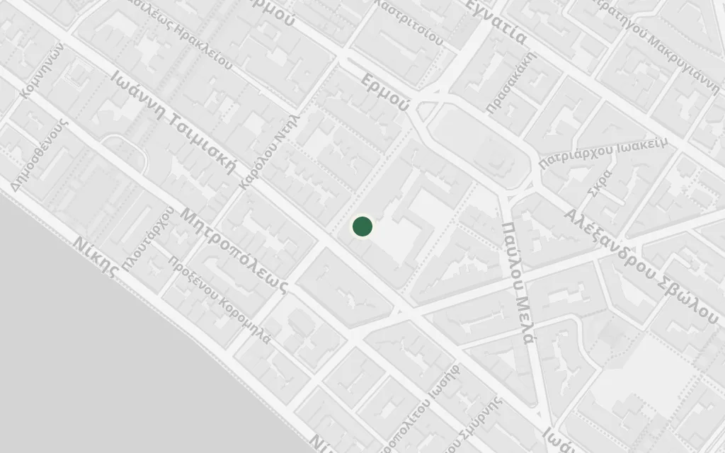 Map of The courthouse (the investigation) today