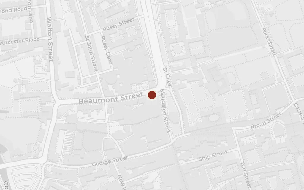 Map of The Randolph Hotel today